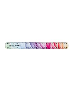 Rigla flexibila Eberhard Faber, 30 cm, Rainbow 2