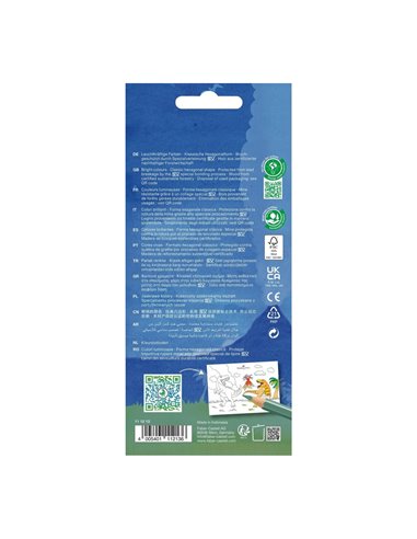 Creioane colorate Faber-Castell FC111213, 13 culori