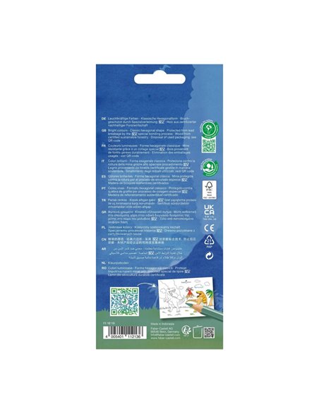 Creioane colorate Faber-Castell FC111213, 13 culori