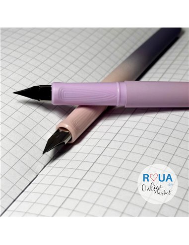 Set stilouri cu cerneala termosensibila + Rezerve, Mov