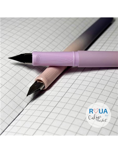 Set stilouri cu cerneala termosensibila + Rezerve, Mov