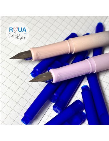 Set stilouri cu cerneala termosensibila + Rezerve, Mov