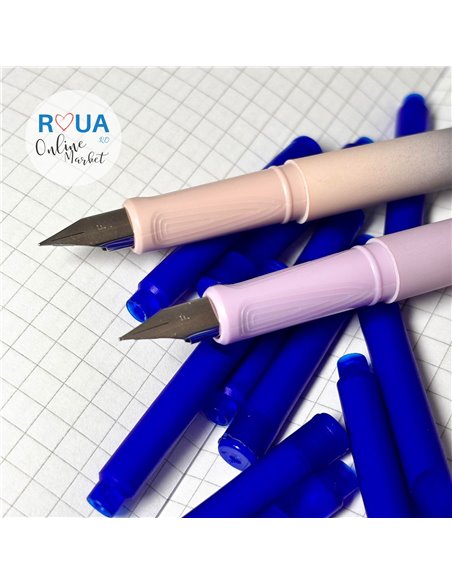 Set stilouri cu cerneala termosensibila + Rezerve, Mov