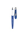 Stilou Herlitz My.pen, penita L pentru stangaci, blister, Albastru/Alb