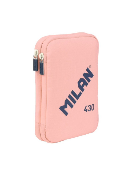 081276SNCP,Penar echipat cu 2 fermoare Milan 081276SNCP, Roz