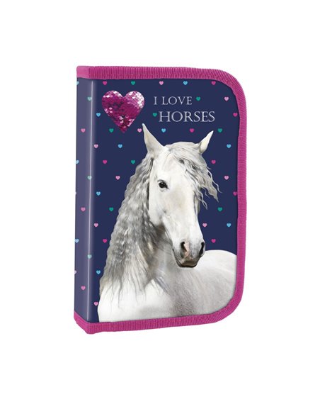 Penar echipat cu un fermoar, Derform PWJKO17, I love horses Penar echipat cu un fermoar, Derform PWJKO17, I love horses