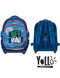 Ghiozdan anatomic OFF ROAD, 38x39x19,5cm - S-COOL 2