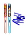 Set stilouri cu cerneala termosensibila + Rezerve, Girl, Roz/Bleu