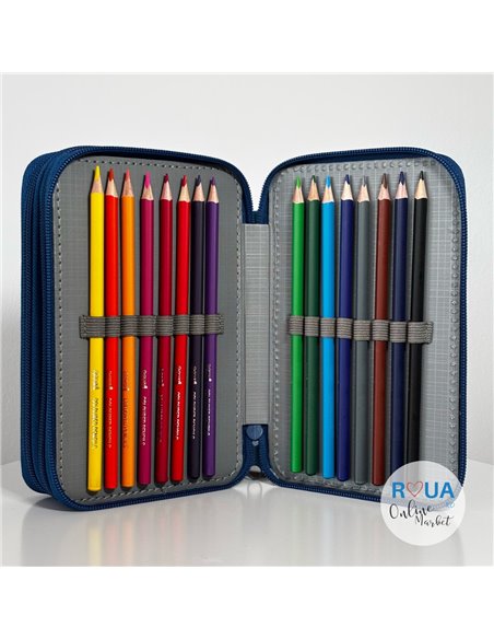 Penar echipat cu 3 fermoare S-COOL SC2924, Football limited edition