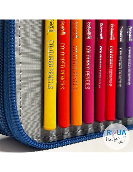 Penar echipat cu 3 fermoare S-COOL SC2924, Football limited edition