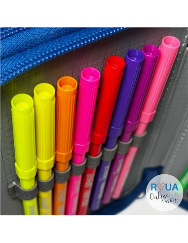 Penar echipat cu 3 fermoare S-COOL SC2924, Football limited edition