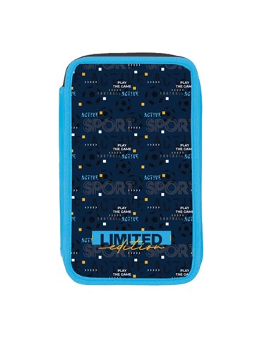 Penar neechipat cu 3 fermoare S-COOL SC2939, Football limited edition