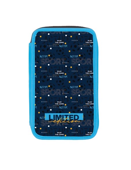 Penar neechipat cu 3 fermoare S-COOL SC2939, Football limited edition
