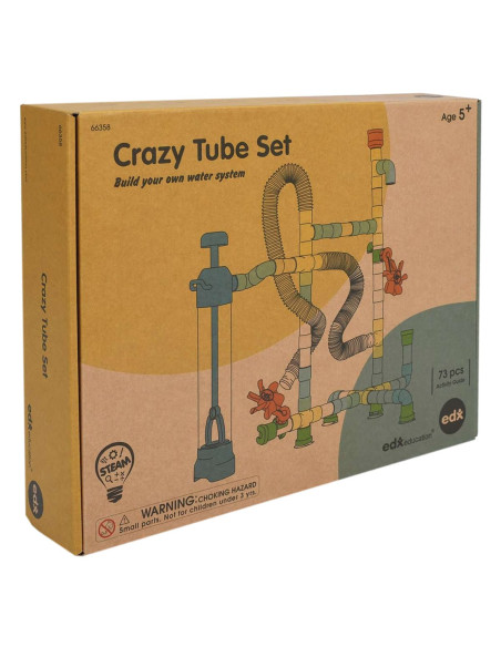 EDX-66358,Crazy Tube Set, labirint cu tuburi pentru joaca cu apa