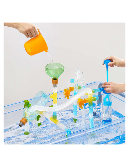 EDX-66358,Crazy Tube Set, labirint cu tuburi pentru joaca cu apa