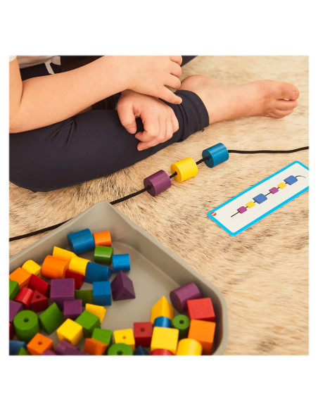 EDX-40152,FunPlay, joc educativ cu margele si modele