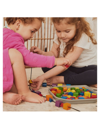 EDX-40152,FunPlay, joc educativ cu margele si modele