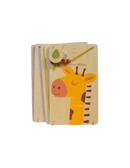 FKP8974-B,Metru de perete din lemn, Girafa FKP8974-B,Metru de perete din lemn, Girafa