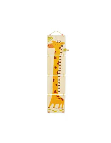 FKP8974-B,Metru de perete din lemn, Girafa FKP8974-B,Metru de perete din lemn, Girafa