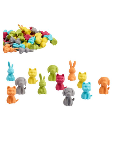 EDX-13114C,Animale empatice, set pentru exersarea diversitatii