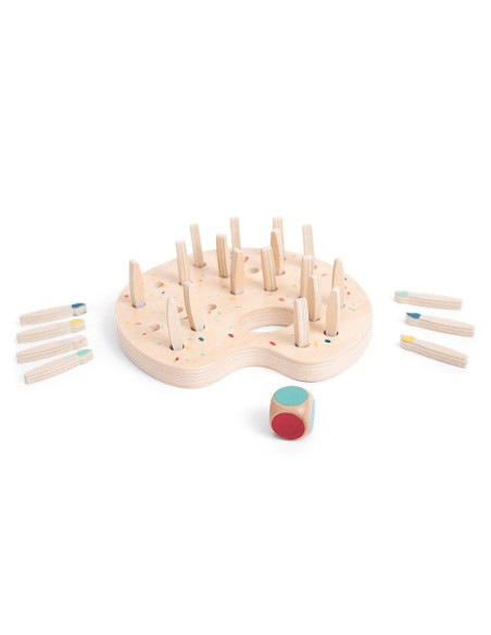 BSGA514,Joc de memorie cu pensule colorate