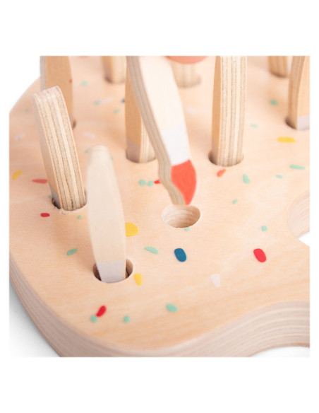 BSGA514,Joc de memorie cu pensule colorate