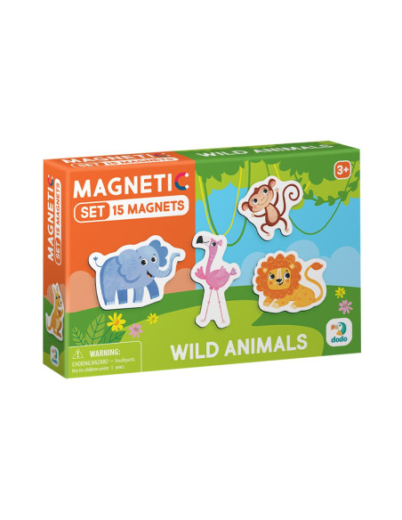 DDO-200259,Primul meu set magnetic, Animale salbatice
