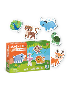 DDO-200259,Primul meu set magnetic, Animale salbatice 2