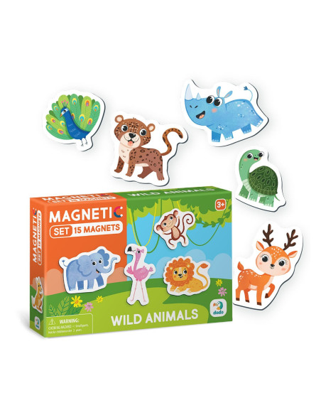 DDO-200259,Primul meu set magnetic, Animale salbatice