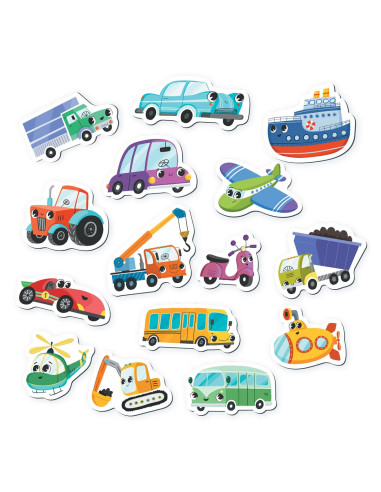 DDO-200260,Primul meu set magnetic, Mijloace de transport