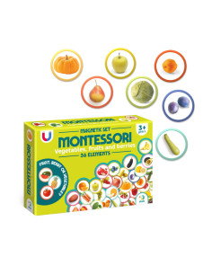 DDO-200272,Set magnetic Montessori, Fructe si legume 2