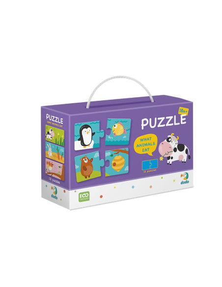 DDO-300118,Puzzle Duo – Ce mananca animalele?