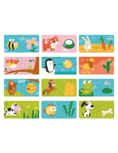 DDO-300118,Puzzle Duo – Ce mananca animalele?