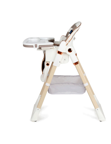 JU1053-Brown-Bear,Scaun de masa Juju Eat&Fun, Brown Bear