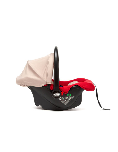 JU1200-EDIS-03,Cos Auto Juju Baby Boo i-Size, Bej-Bordo