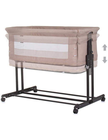 KOSZE0204MA,Patut co-sleeper si tarc Chipolino Zen macadamia