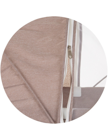 KOSZE0204MA,Patut co-sleeper si tarc Chipolino Zen macadamia