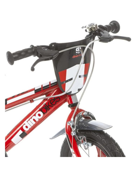DB-412US-06,Bicicleta copii Dino Bikes 12' 412 rosu
