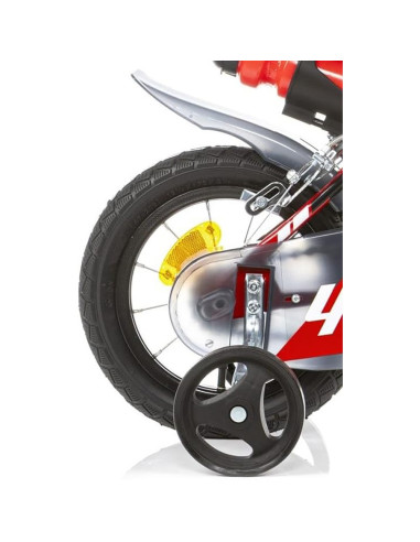 DB-412US-06,Bicicleta copii Dino Bikes 12' 412 rosu