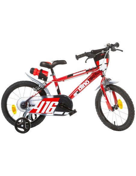DB-416US-06,Bicicleta copii Dino Bikes 16' 416 rosu