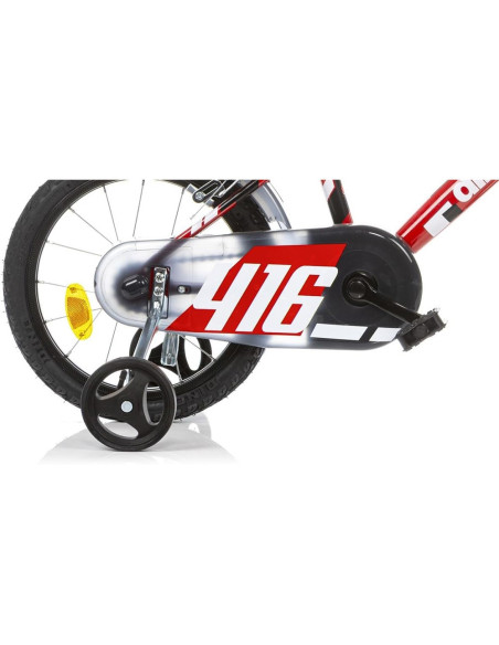 DB-416US-06,Bicicleta copii Dino Bikes 16' 416 rosu