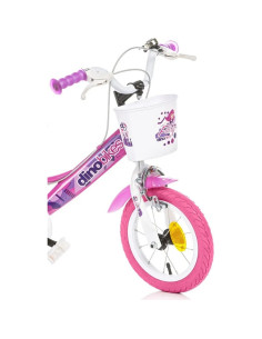 DB-124RSN-09FY,Bicicleta copii Dino Bikes 12' Fairy roz 2