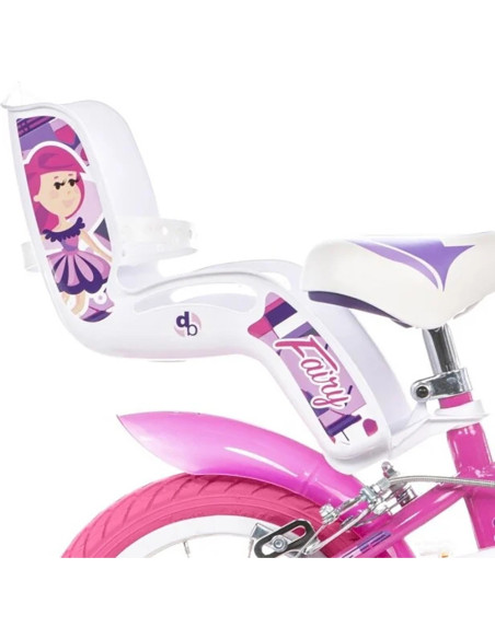 DB-124RSN-09FY,Bicicleta copii Dino Bikes 12' Fairy roz