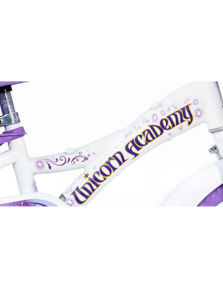DB-612GL-UA,Bicicleta copii Dino Bikes 12' Unicorn Academy