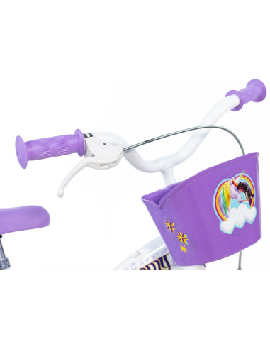 DB-612GL-UA,Bicicleta copii Dino Bikes 12' Unicorn Academy
