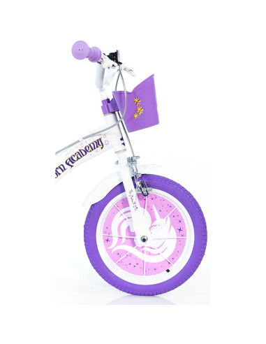 DB-614G-UA,Bicicleta copii Dino Bikes 14' Unicorn Academy