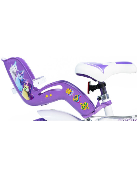 DB-614G-UA,Bicicleta copii Dino Bikes 14' Unicorn Academy