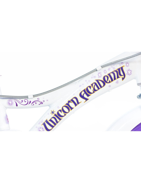 DB-616G-UA,Bicicleta copii Dino Bikes 16' Unicorn Academy