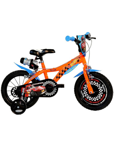 DB-614-HW,Bicicleta copii Dino Bikes 14' Hot Wheels