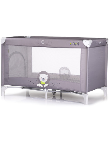 KOSIK2501BE,Patut pliabil Chipolino Capri Bear grey